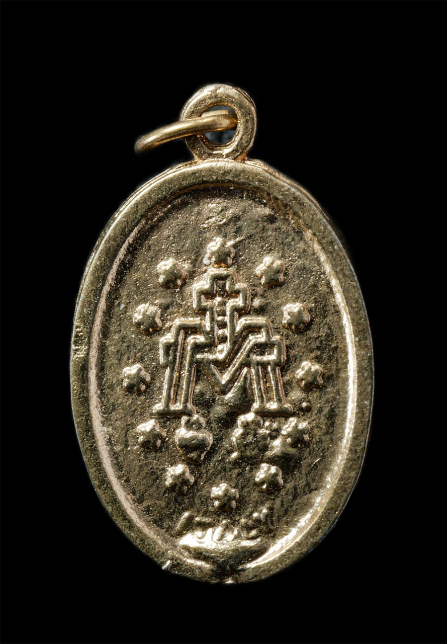 12May24 (164)p.jpg - เหรียญพระแม่มาเรีย ประเทศ อิตาลี เนื้อโลหะ กะไหล่ทอง(องค์ที่1) | https://kamulet.in.th